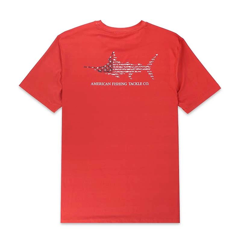 Jigfish Americana UVX Performance Short Sleeve T-Shirt