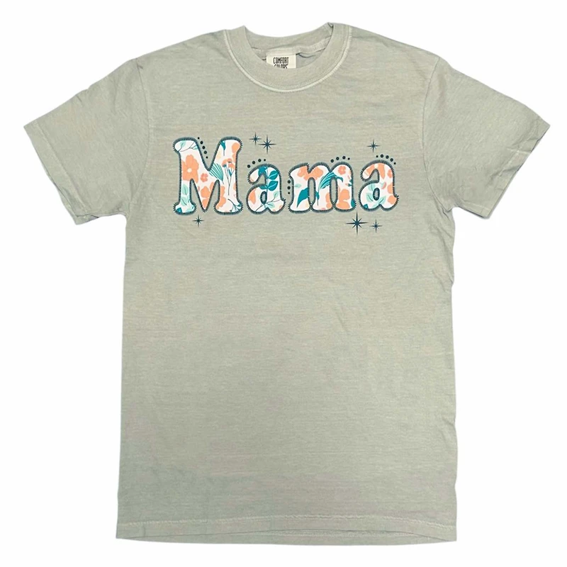 Floral Mama Short Sleeve T-Shirt Bay