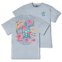 Floral Turtle Short Sleeve T-Shirt