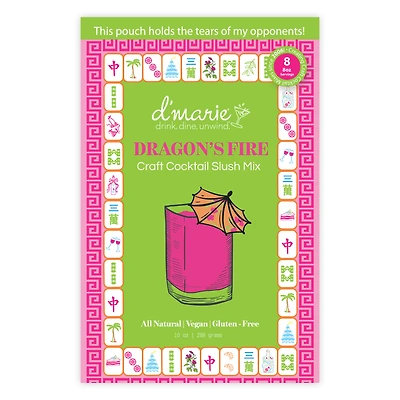 Mahjong Dragon's Fire Craft Cocktail Slush Mix