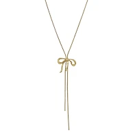 Bow Dangle Necklace