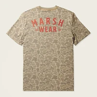 Stackhouse Hagood Short Sleeve T-Shirt Khaki Mallard Camo