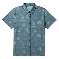 BreezeWeave Short Sleeve Button Down Shirt
