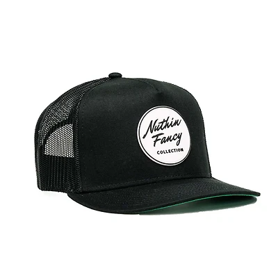 Pioneer Jane Trucker Hat in Black and White