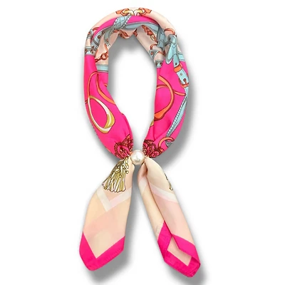 Pink Magnetic Scarf