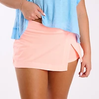 FP Movement Hot Shot Mini Skort Pastel Peach