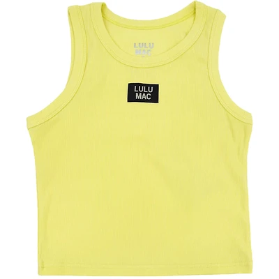 Lulu Mac OG Tank Top Neon Yellow