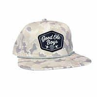 Logo Patch Grey Camo Rope Hat