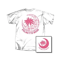 Youth Bow Moon Short Sleeve T-Shirt