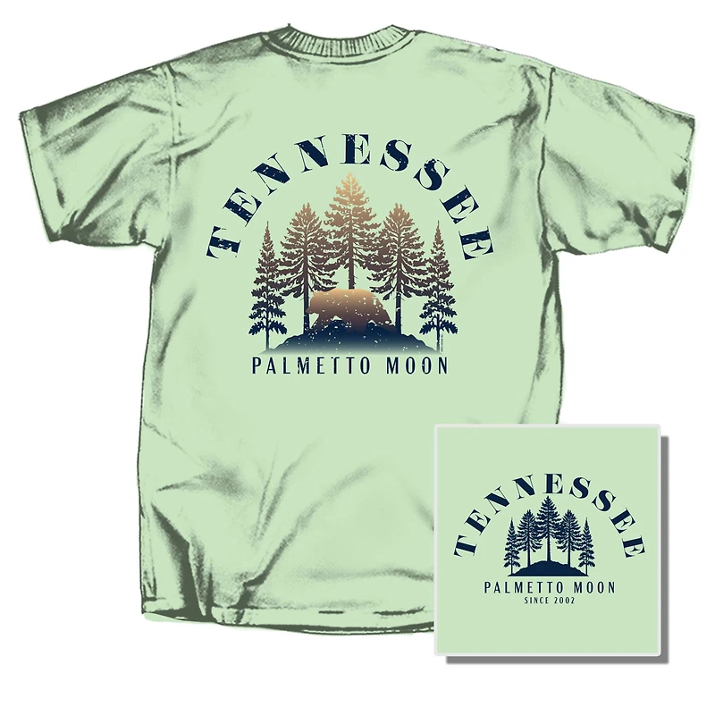 TN Bear Short Sleeve T-Shirt Mint