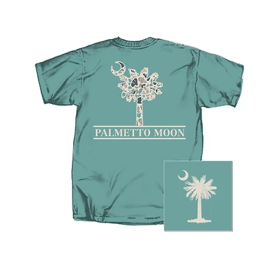 Youth Camo Palm Tree Short Sleeve T-Shirt