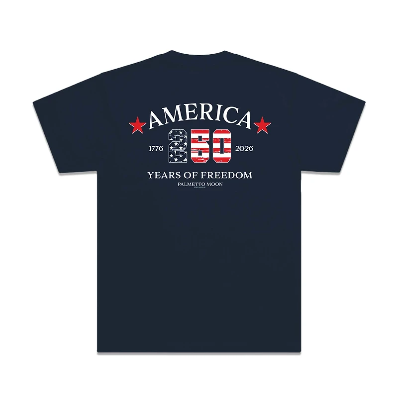Youth America 250th Anniversary Short Sleeve T-Shirt Navy