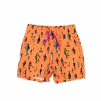 Youth Fishing Lures Swim Trunks