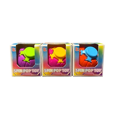 Spin Pop Transforming Fidget Toy - Assorted