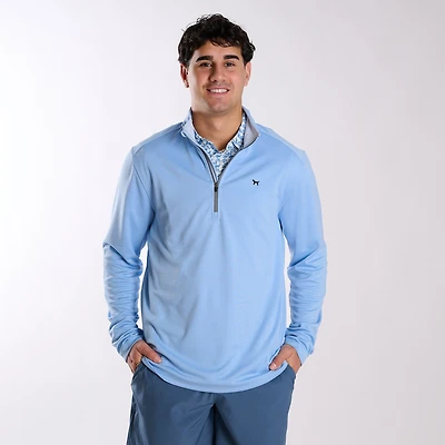 Quarter Zip Pullover Glacier Blue