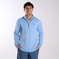 Quarter Zip Pullover Glacier Blue
