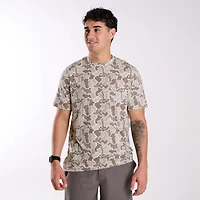 All Over Grey Camo Short Sleeve T-Shirt