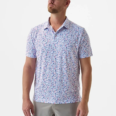 Old Glory Short Sleeve Performance Polo