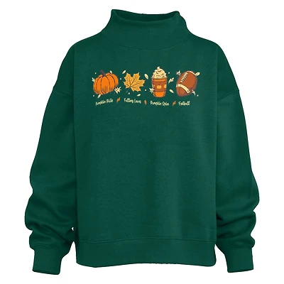 Pumpkin Season Mockneck Sweatshirt