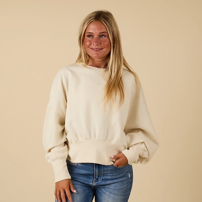 Youngstown Crewneck Sweatshirt Ivory