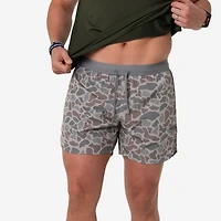 5 Inch Training Shorts Classic Deer Camo