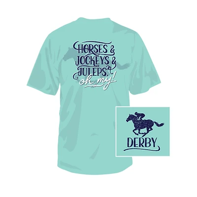 Horses & Jockeys Juleps Short Sleeve T-Shirt