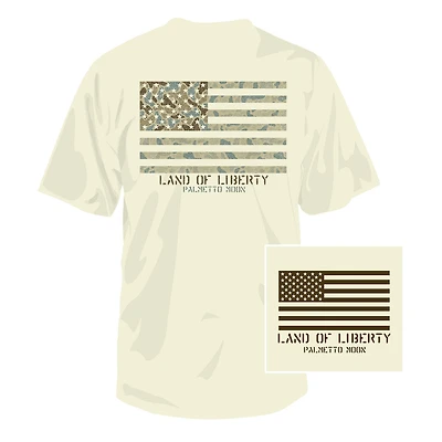 Old School Camo Flag Short Sleeve T-Shirt