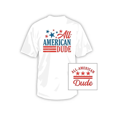 Youth USA Dude Short Sleeve T-Shirt