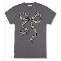 Old School Camo Bow Short Sleeve T-Shirt