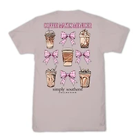 Coffee Makes Me Nicer Short Sleeve T-Shirt