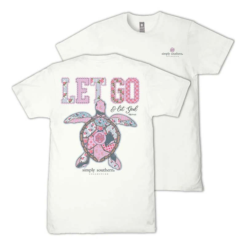 Let Go & God Sea Turtle Short Sleeve T-Shirt