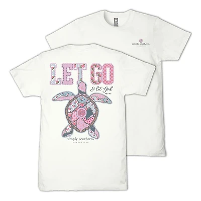 Let Go & God Sea Turtle Short Sleeve T-Shirt