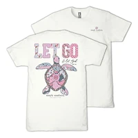Let Go & God Sea Turtle Short Sleeve T-Shirt