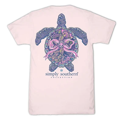 Bow Turtle Tracking Short Sleeve T-Shirt