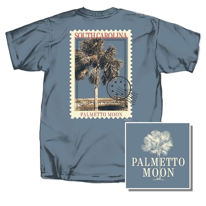 South Carolina Stamp Short Sleeve T-Shirt