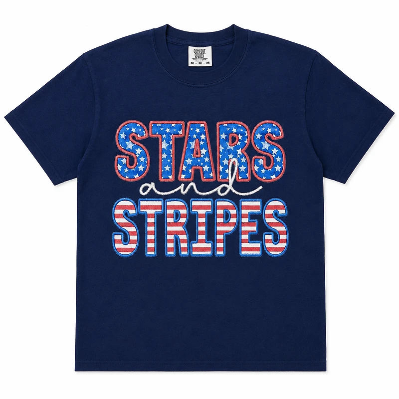 Stars and Stripes Short Sleeve T-Shirt