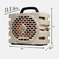 Turtlebox Grande Portable Speaker in Tan