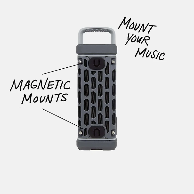 TurtleBox Ranger Portable Speaker in Grey