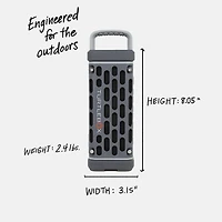 TurtleBox Ranger Portable Speaker in Grey