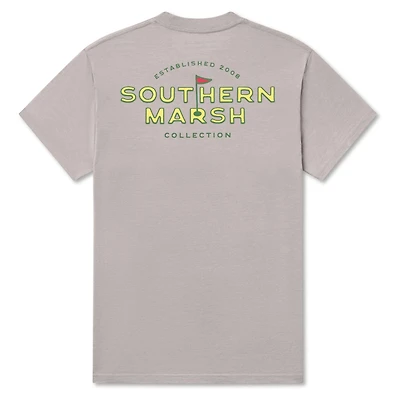 SEAWASH™ Branding Flagstick Short Sleeve T-Shirt Light Grey
