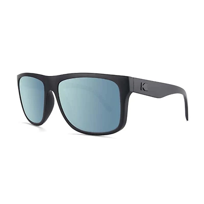 Men's Knockaround® Torrey Pines Sunglasses in Matte Black and Sky Blue
