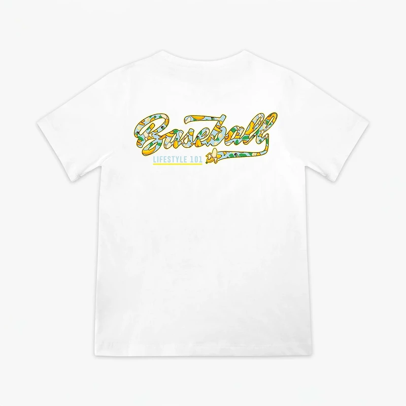Youth Tropical Banana Short Sleeve T-Shirt