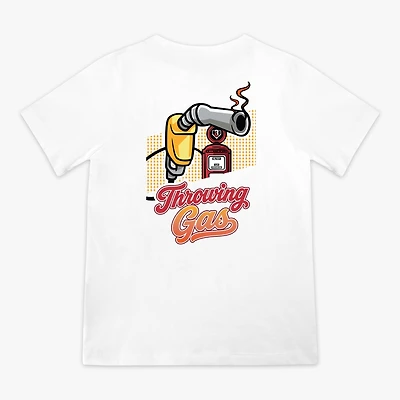 Youth Throwing Gas Short Sleeve T-Shirt