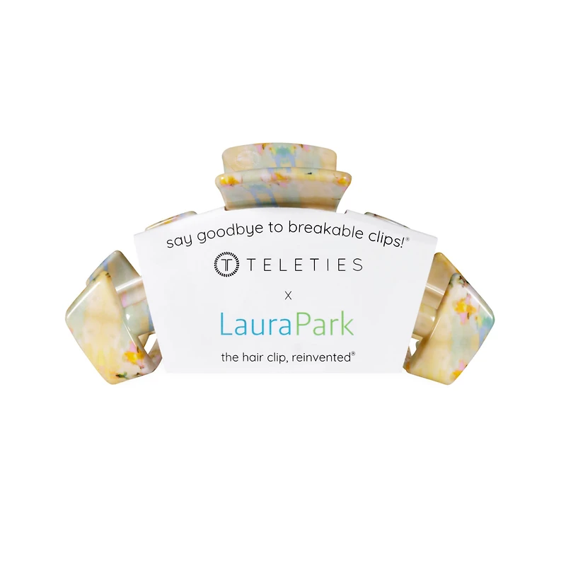 TELETIES x Laura Park Medium Classic Cup Hair Clip in Siesta