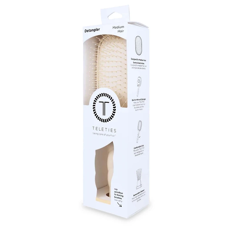 Tan Detangler Hairbrush