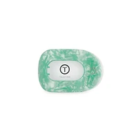 Spring Splash Medium Flat Oval Hair Clip