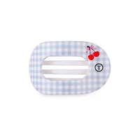 Cherries Medium Flat Oval Hair Clip