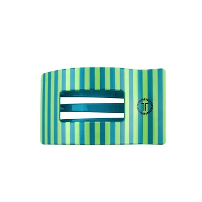 Medium Flat Rectangle Hair Clip in Cabana Cutie
