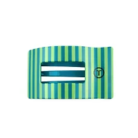 Medium Flat Rectangle Hair Clip in Cabana Cutie