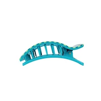 Medium Flat Rectangle Hair Clip in Cabana Cutie